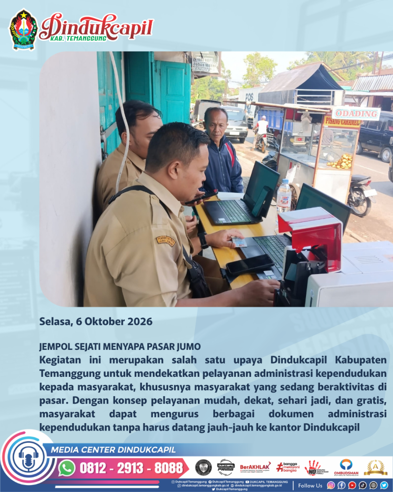 JEMPOL SEJATI MENYAPA PASAR