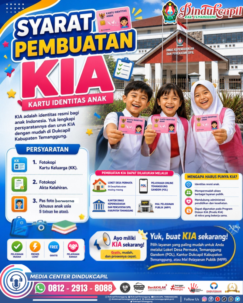 Syarat Pembuatan KIA