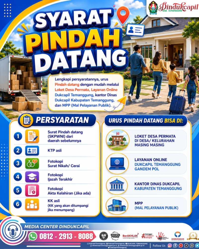 Syarat Pindah Datang