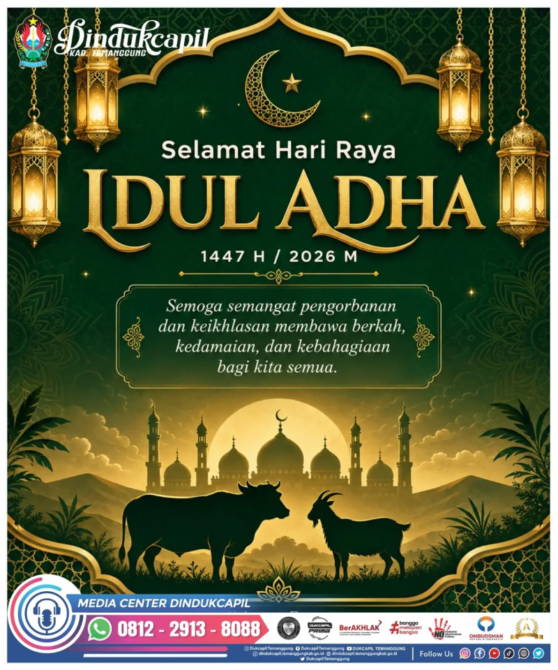Selamat Hari Raya Idul Adha 1447 H / 2026 M