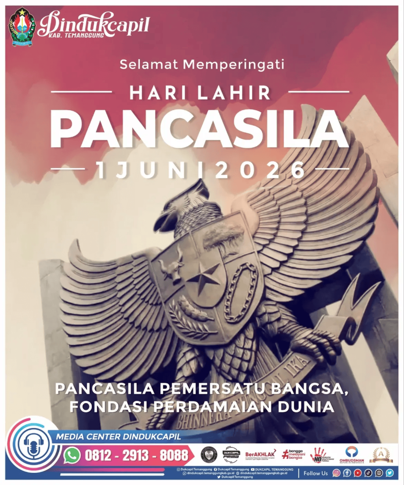 Selamat Hari Lahir Pancasila 1 Juni 2026