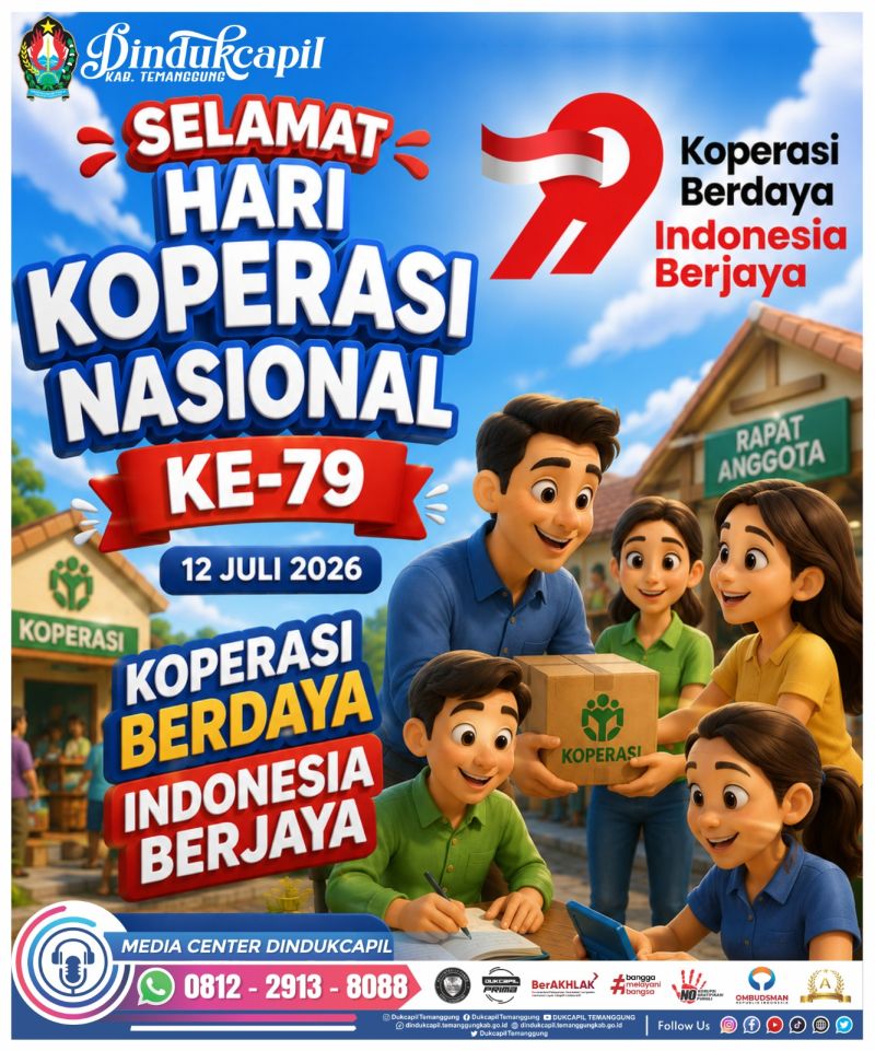 Selamat Hari Koperasi Nasional ke-79