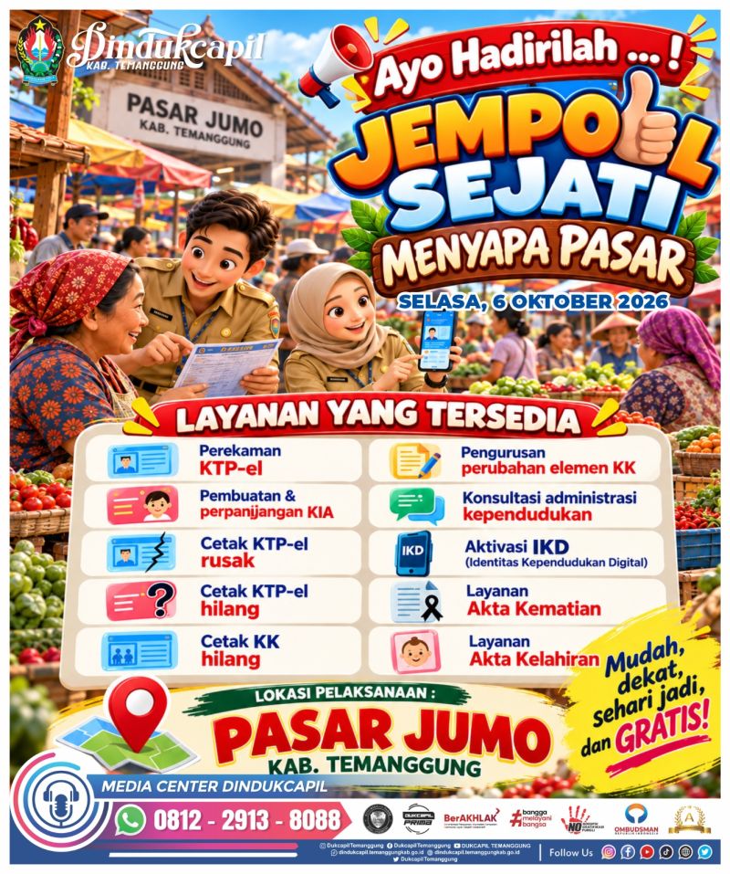 JEMPOL SEJATI HADIR DI PASAR JUMO!