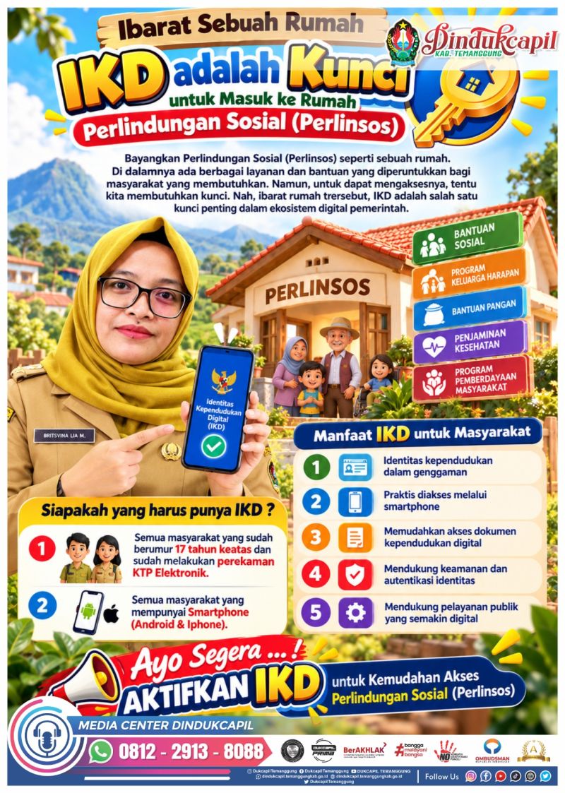 IKD: Kunci Digital Menuju Layanan Perlindungan Sosial